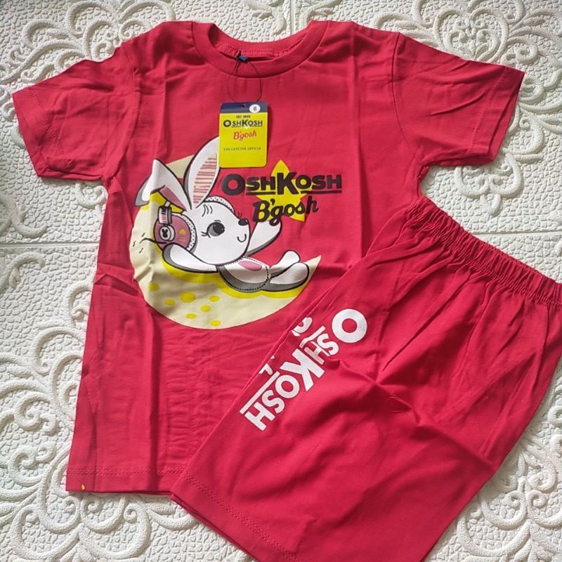 SETELAN KAOS ANAK PEREMPUAN//Size 246810//USiA 1 - 8 tahun.