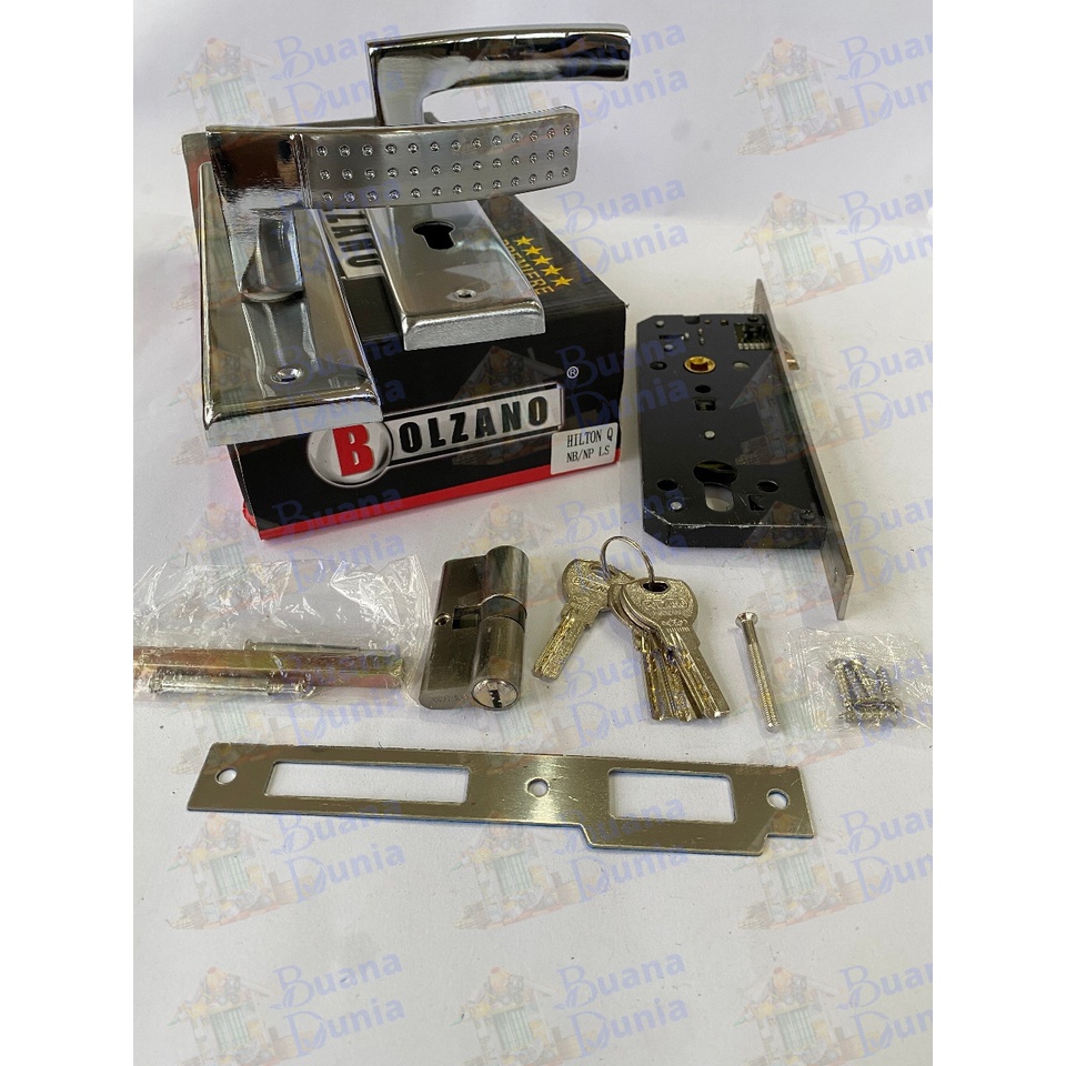 Handle Kunci Pintu Besar Bolzano | Kunci Pintu Rumah | Hilton Set