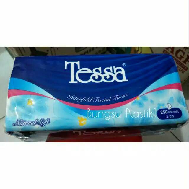 Tisu Wajah Tessa 250 Lembar 2 Ply/tissue Facial Tessa