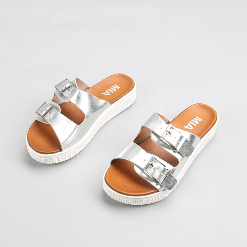 single belt slippers