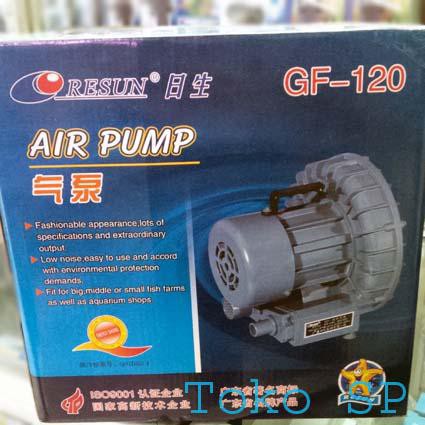 Air Blower Kolam Resun GF 120 / Aerator Kolam Resun Gf 120 / Pompa Udara Kolam Resun GF 120