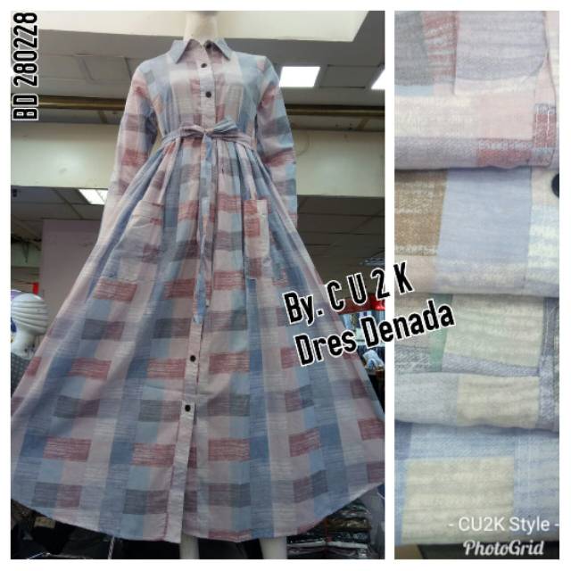Dress denada cu2k kotak
