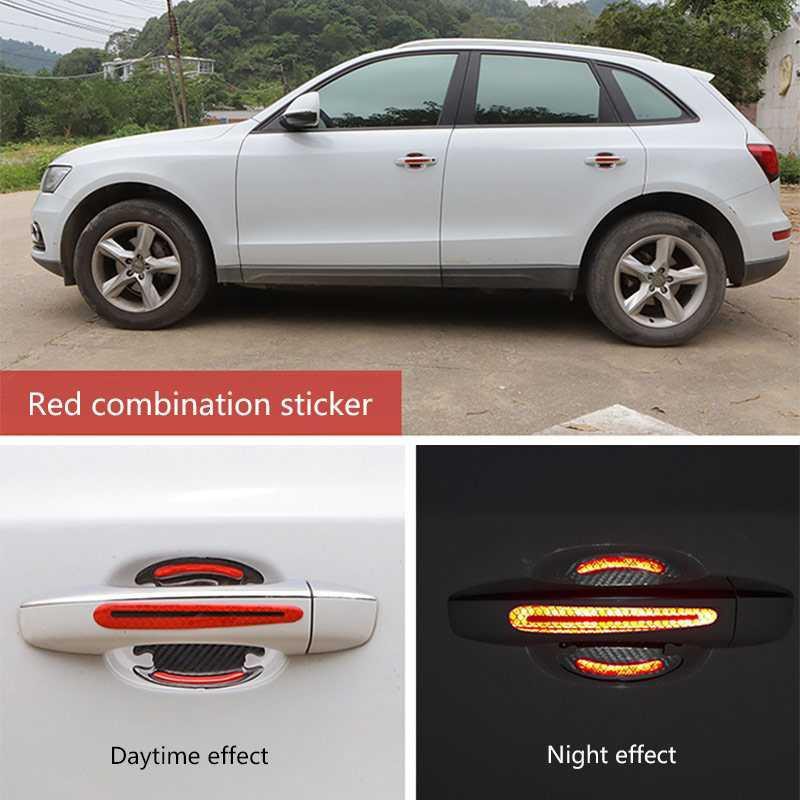 Seametal Reflective Sticker Gagang Pintu Mobil 4 PCS - 1184 ( Al-Yusi )