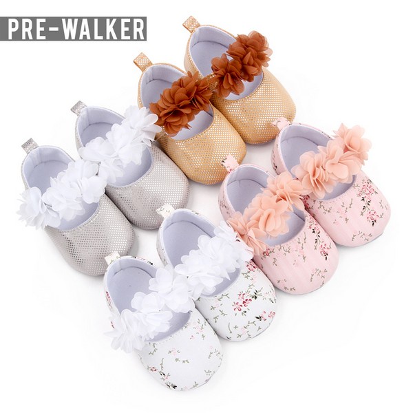 Sepatu Bayi Perempuan - Prewalker Sepatu Flat Bayi S1204