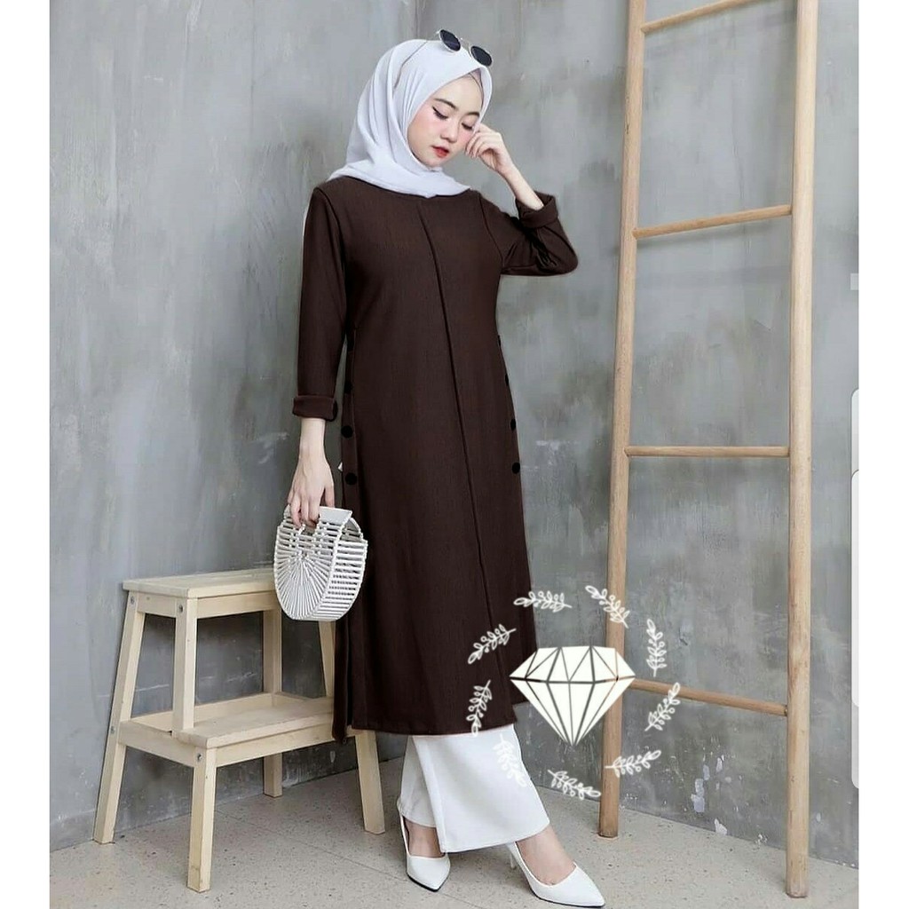 TUNIK RODHIA 3Warna