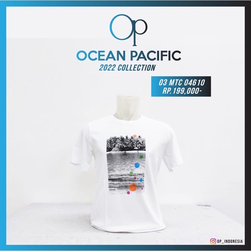 kaos ocean pacific OP original new produk