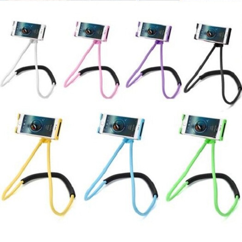 Meja Leher Holder Handphone Flexible Aksesoris Penyangga Lazypod Lazyneck Plastik Serbaguna Universal