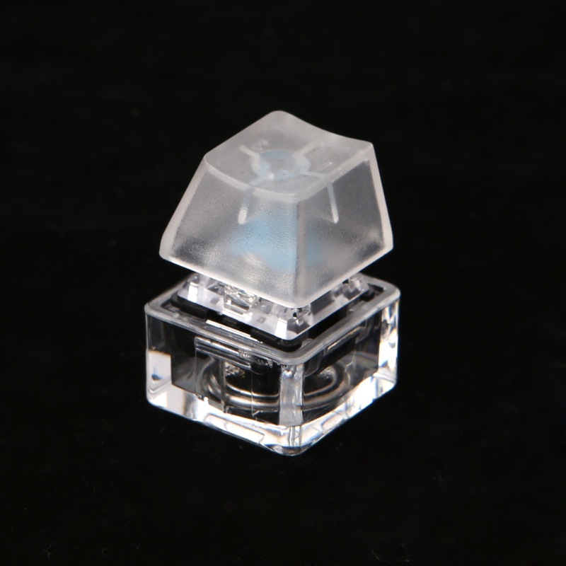 Cre Gantungan Kunci Saklar Mekanik Menyala Backlit Untuk Keyboard Switches Tester Kit Keycap Transparan