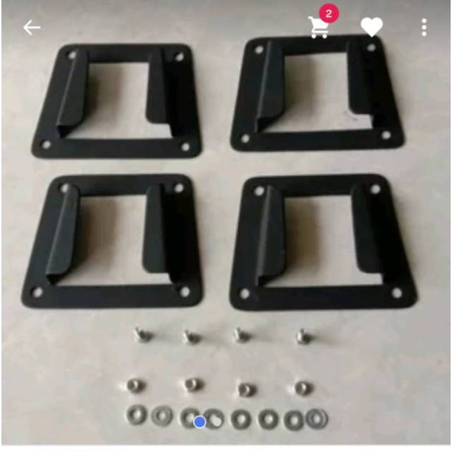 Bracket Front Block Tas Adapter Sepeda Lipat