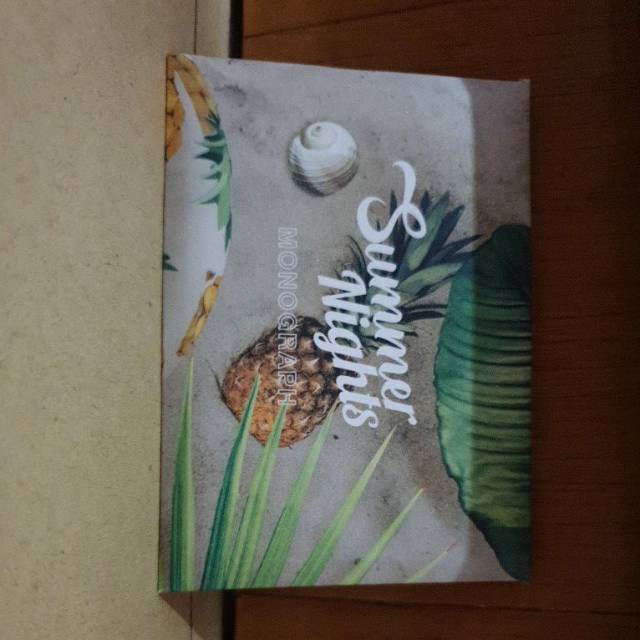 Twice summer nights monograph official photocard set