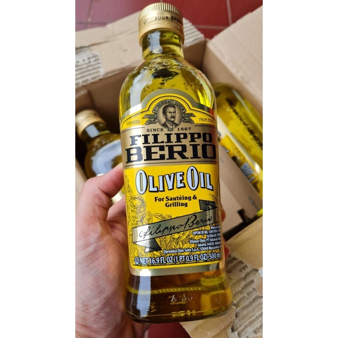 

BISA COD HarvestMoon Minyak Zaitun Filippo Berio Italy Pure Olive Oil 500ml DISKON