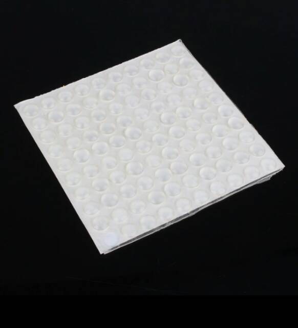 Antislip Furniture meja kursi lemari ranjang Self Adhesive Rubber Feet Pad Silicone Bumpers