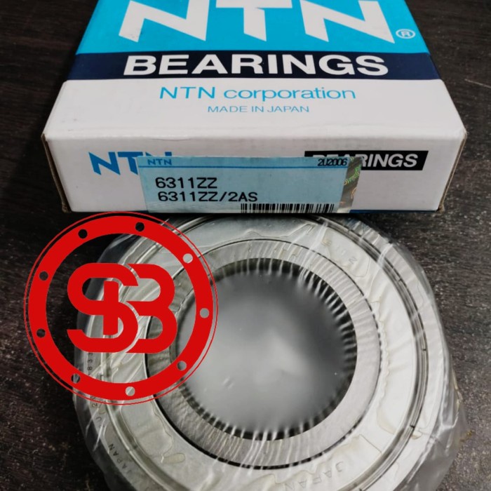 Bearing 6311 ZZ NTN / 6311ZZ C3 NTN JAPAN ORIGINAL