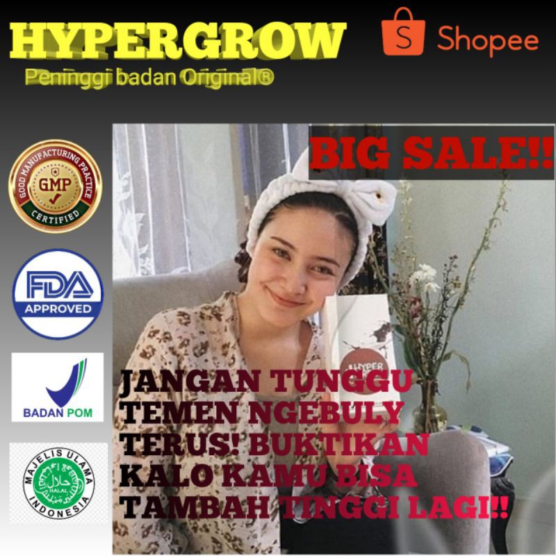 

BIG SALE! TERLARISS!! SUSU PENINGGI HYPERGROWk
