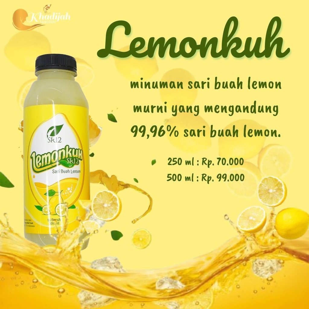 

Lemonkuh SR 12/ Sari Lemon Asli/ Sari Lemon dalam Kemasan