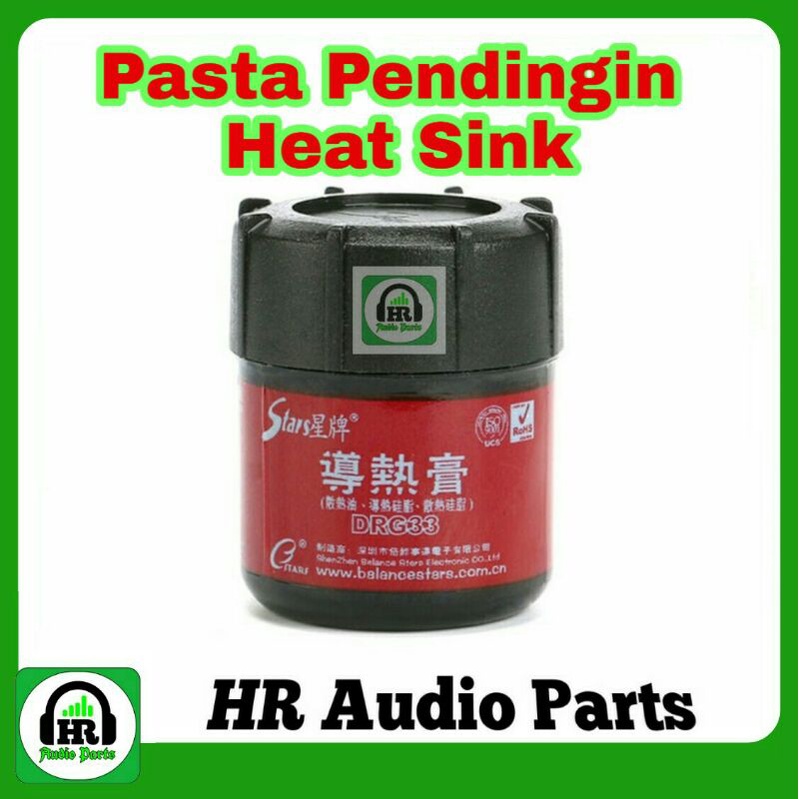 Pasta Minyak Silikon Pendingin Heat Sink Anti Panas 10g Tidak Lengket