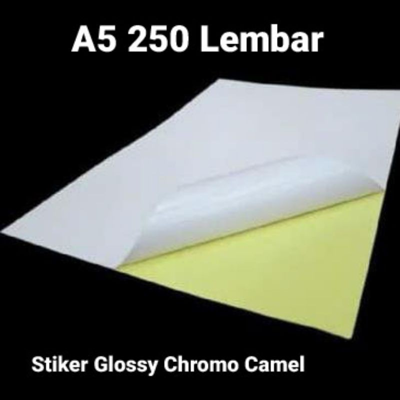 

Stiker Glossy Chromo A5 Camel 250 Lembar