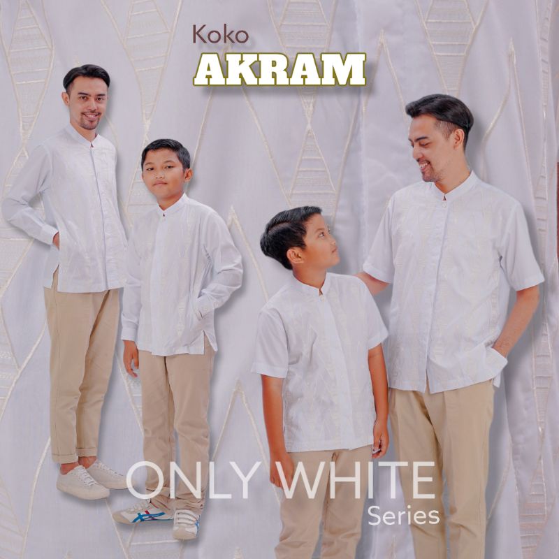 KOKO AKRAM / KOKO ALTHAFF PUTIH / KOKO PUTIH / KOKO ALTHAFF / COUPLE BAPAK ANAK