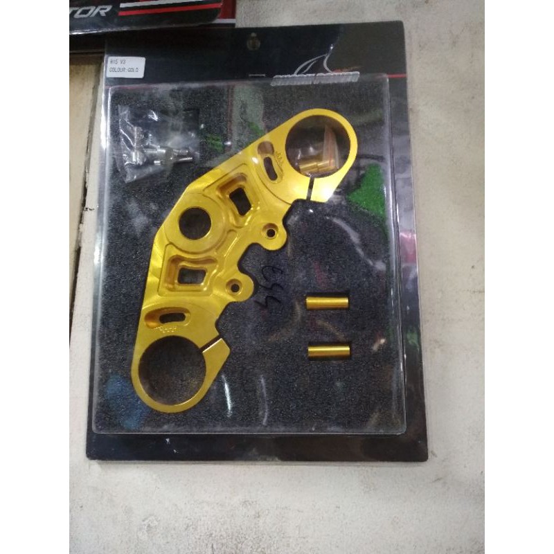 Segitiga atas YAMAHA R15 V3 
TRIPLE CLAMP RACING YAMAHA R15V3 R15VVA