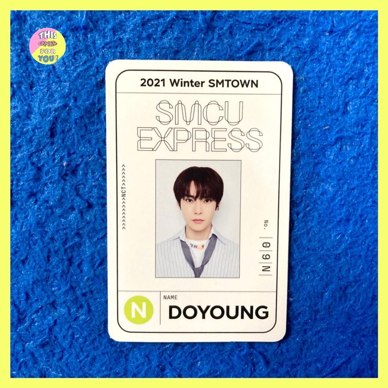 [READY] DOYOUNG NCT OFFICIAL PASS CARD PASSCARD PC 2021 WINTER SMTOWN SMCU EXPRESS ALBUM NIGHTTIME V