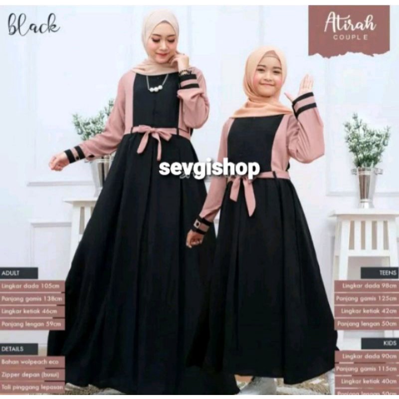 GAMIS COUPLE IBU DAN ANAK PEREMPUAN