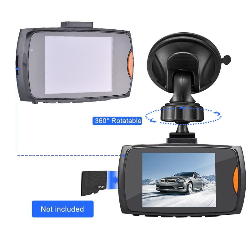 Kamera Mobil Depan DVR G30 RECORDER Full HD 1080P 2.7&quot; Car DVR Camera RECORDER Kamera Perekam Video