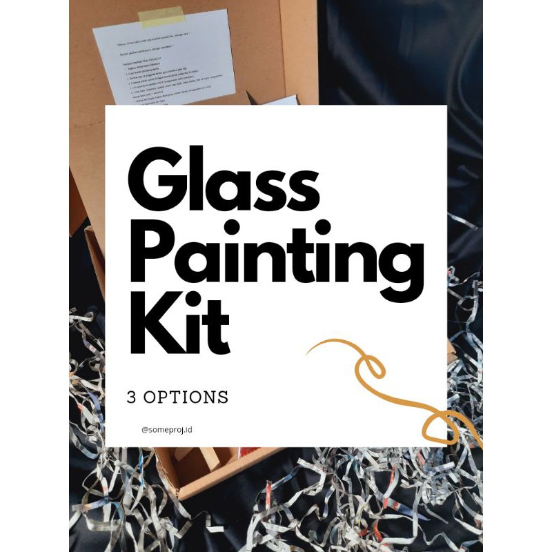 

GLASS PAINTING KIT (KIT MENGGAMBAR DAN MELUKIS)