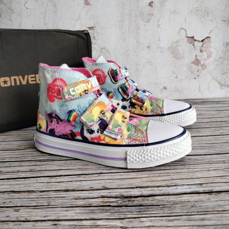 SEPATU CONVERSE LITTLE PONY ANAK PREMIUM QUALITY CONVERSE PONY ANAK