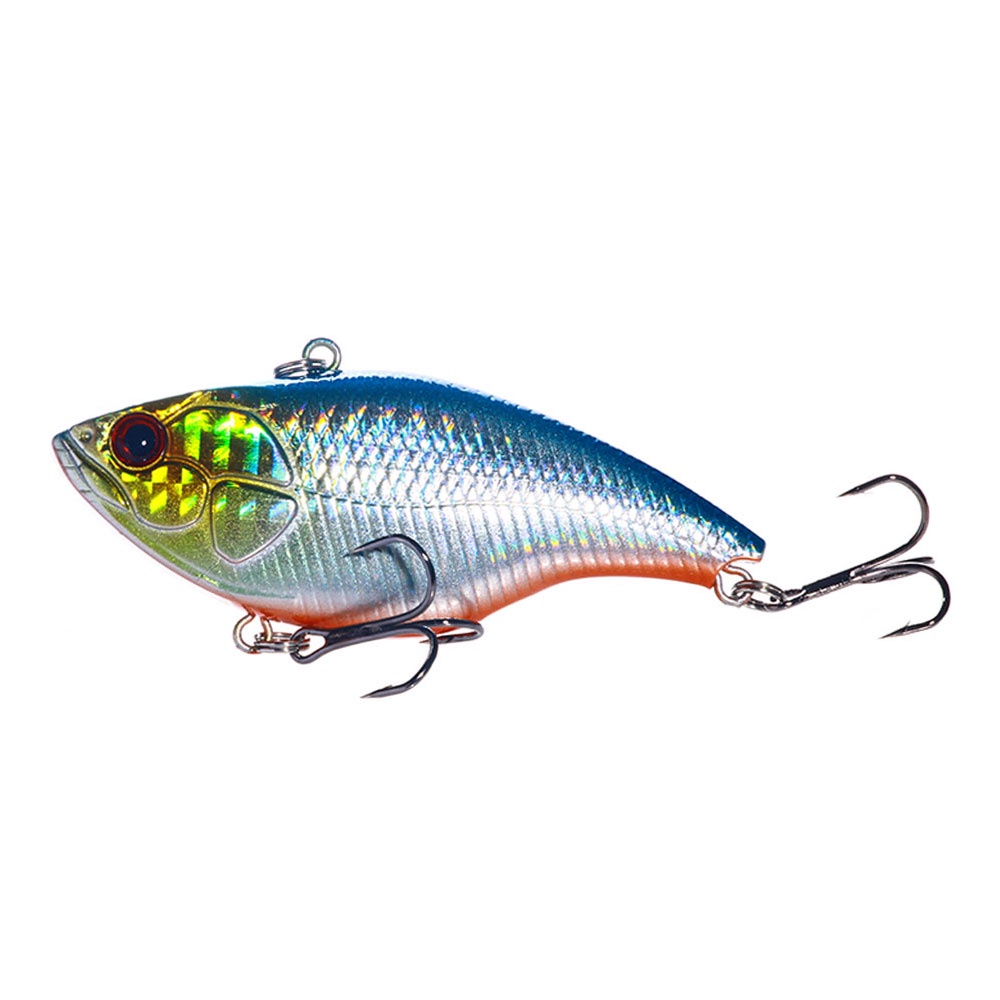 HENGJIA 1pcs 7.5cm 18g Crankbait umpan vib pancing swimbait vibration fishing lure ikan bait Popper