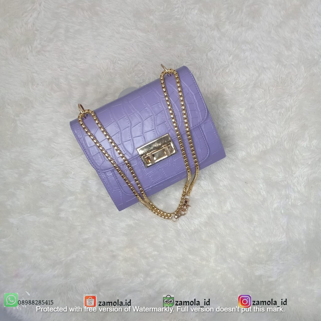 Tas wanita / Tas selempang / Sling bag / Tas perempuan / Dompet FURLA CROCO