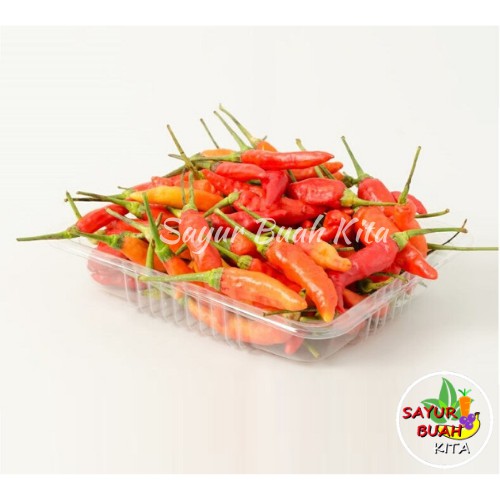 

Cabe Rawit Merah / Cabai Rawit Merah / Cabe Setan 250 Gram