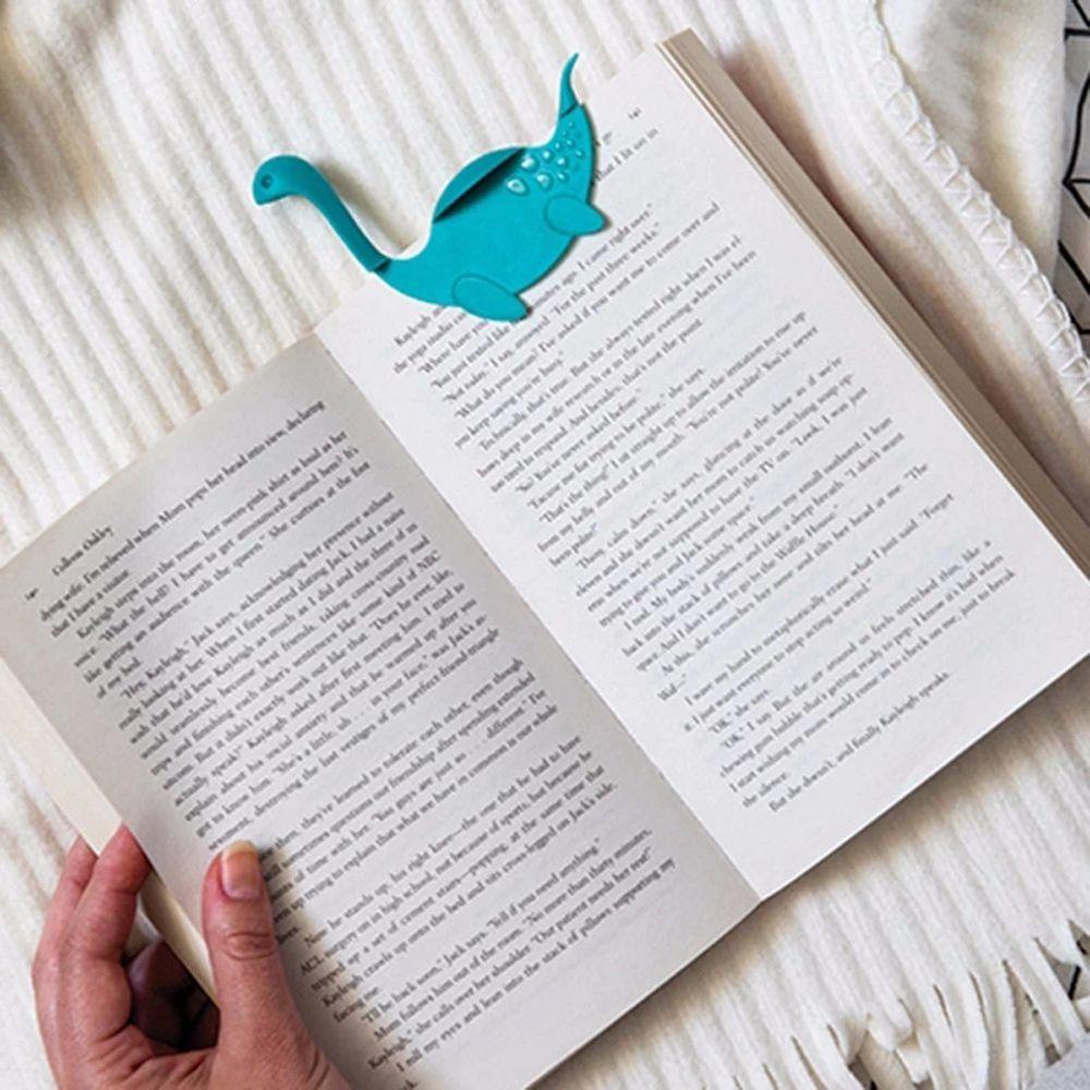 NICKOLAS1 Animal Bookmark Lucu Novelty Perlengkapan Kantor Hadiah Siswa Pemecah Halaman Loch Ness