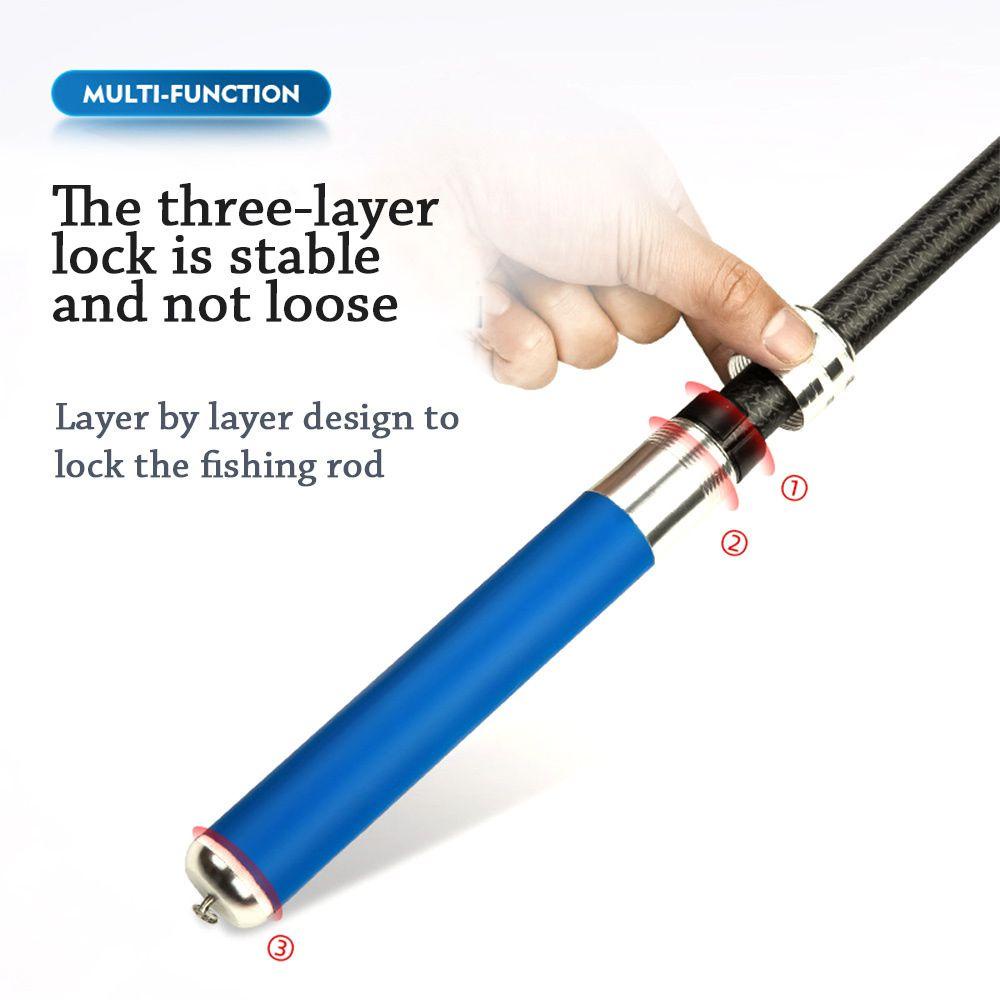 Top Fishing Rod Grip Gagang Tiang Tangan Multifungsi Universal Replaceable