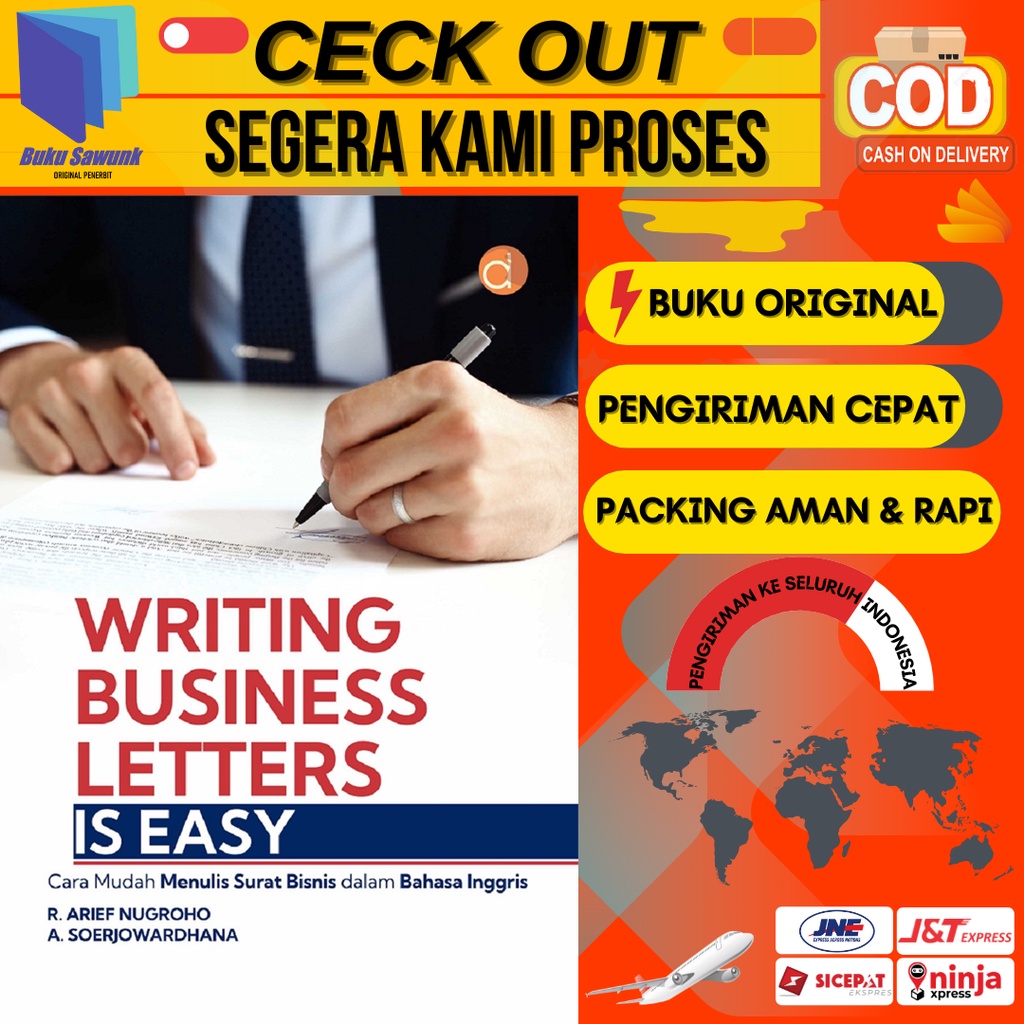 Jual Buku Writing Business Letters Is Easy Cara Mudah Menulis Surat ...