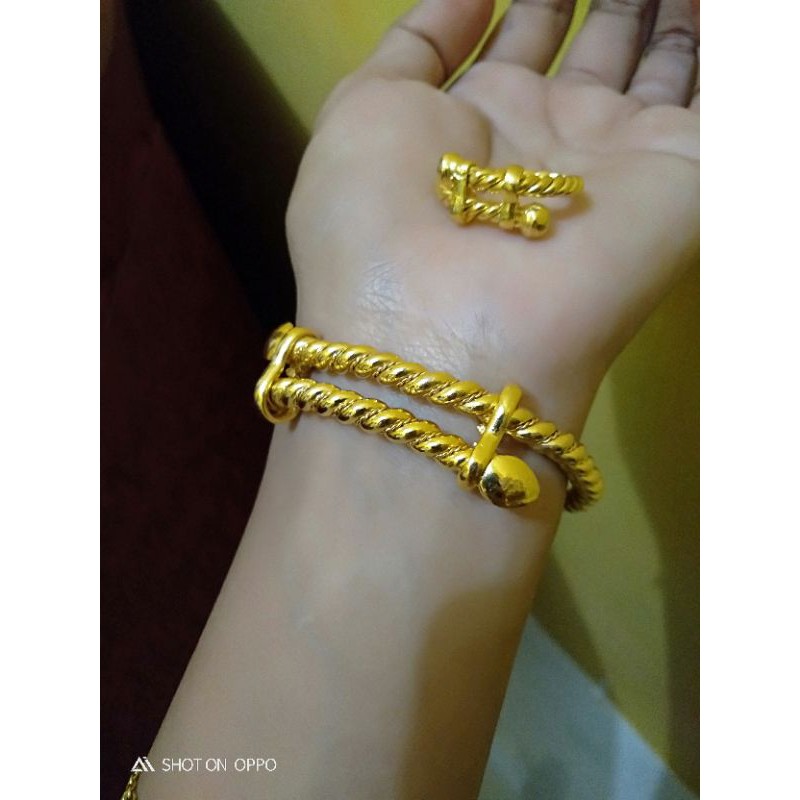 set gelang cincin lps ems24k