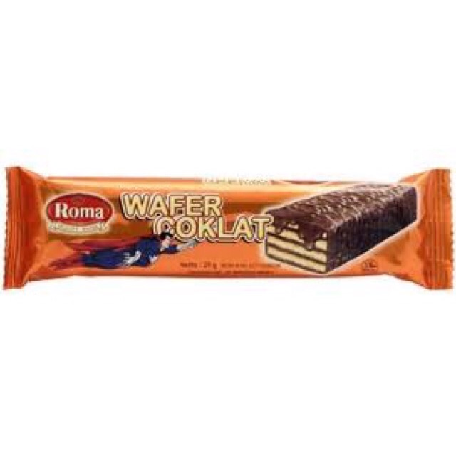 Superstar Wafer Coklat Jadul Roma Superman