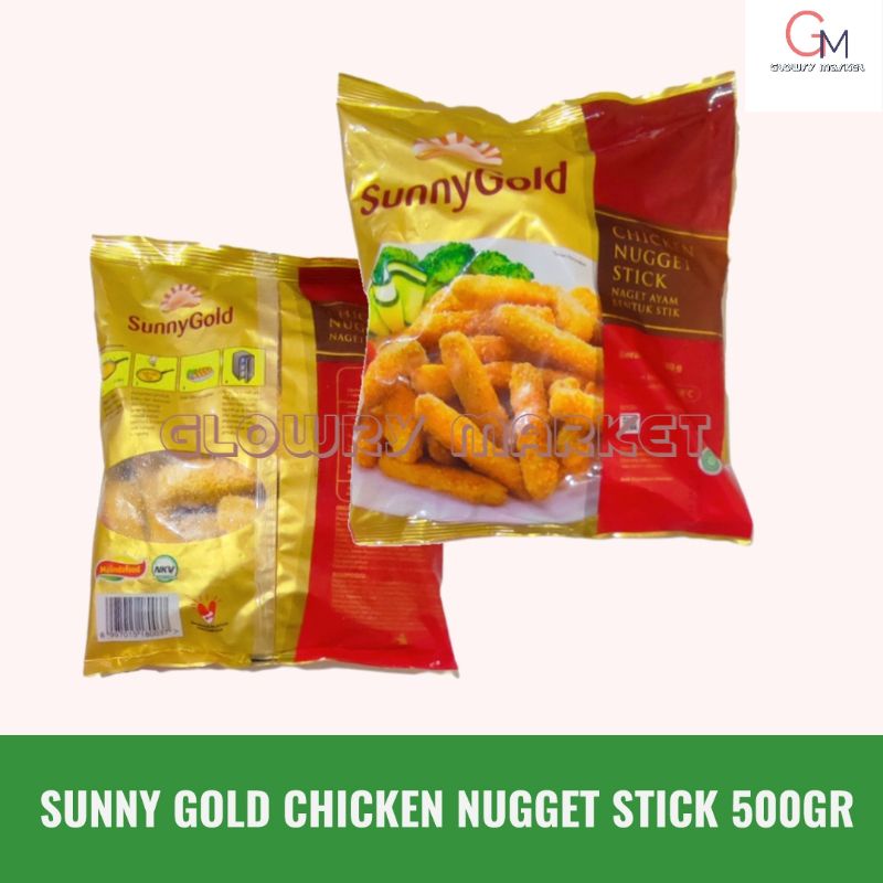 

SUNNY GOLD CHICKEN NUGGET STIK 500GR NAGET STICK NUGET STIK NAGET AYAM