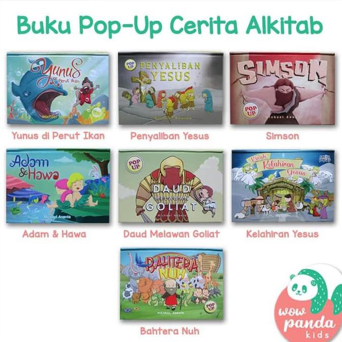 Buku Pop-Up Cerita Alkitab
