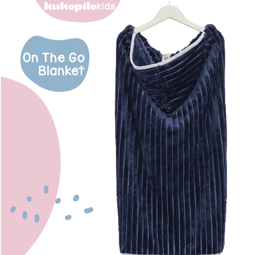 Selimut Bayi Topi On The Go Blanket Whisper Bisa Custom Nama Untuk Kado Bayi Perlengkapan Bayi Baru Lahir Kukopilokids