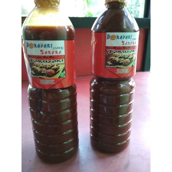 

saus Takoyaki okonomiyaki original halal 1kg 500ml