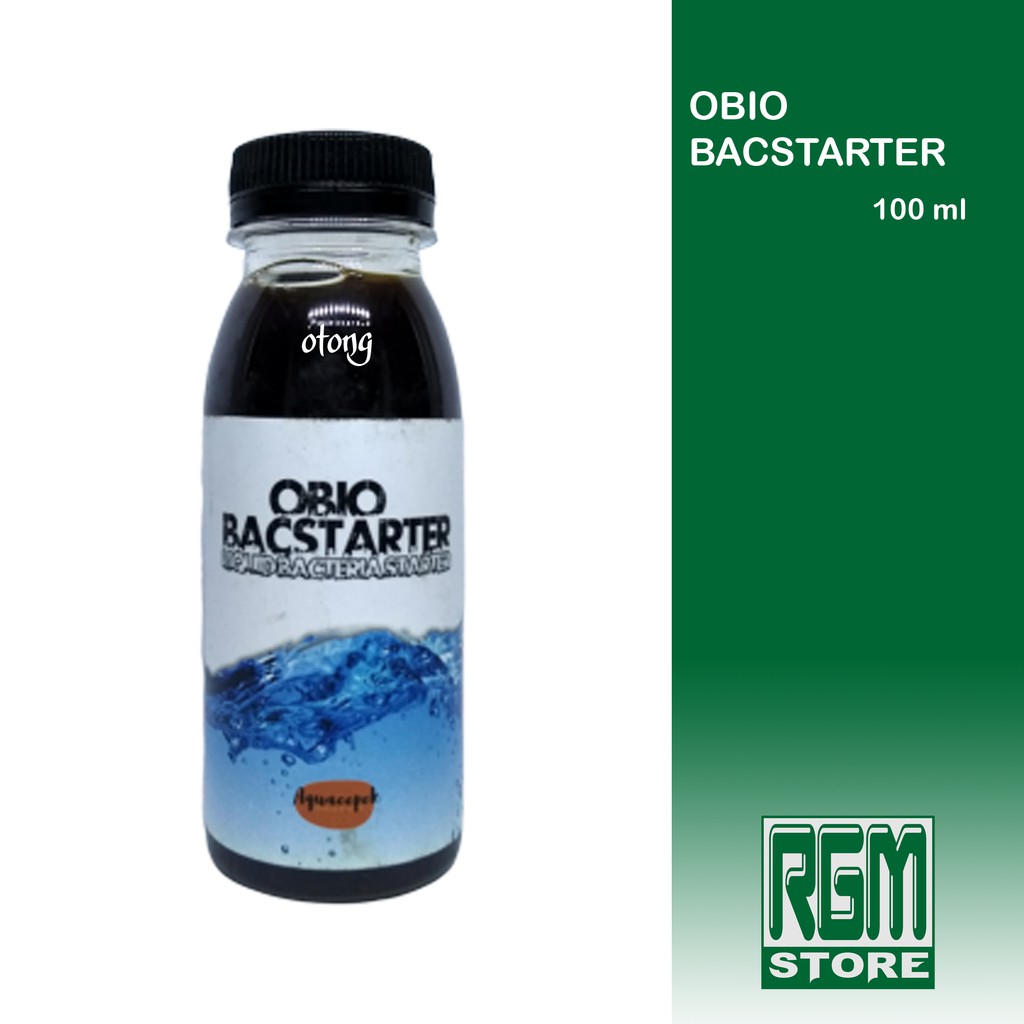 obio bacstarter bakteri starter cair aquarium aquascape