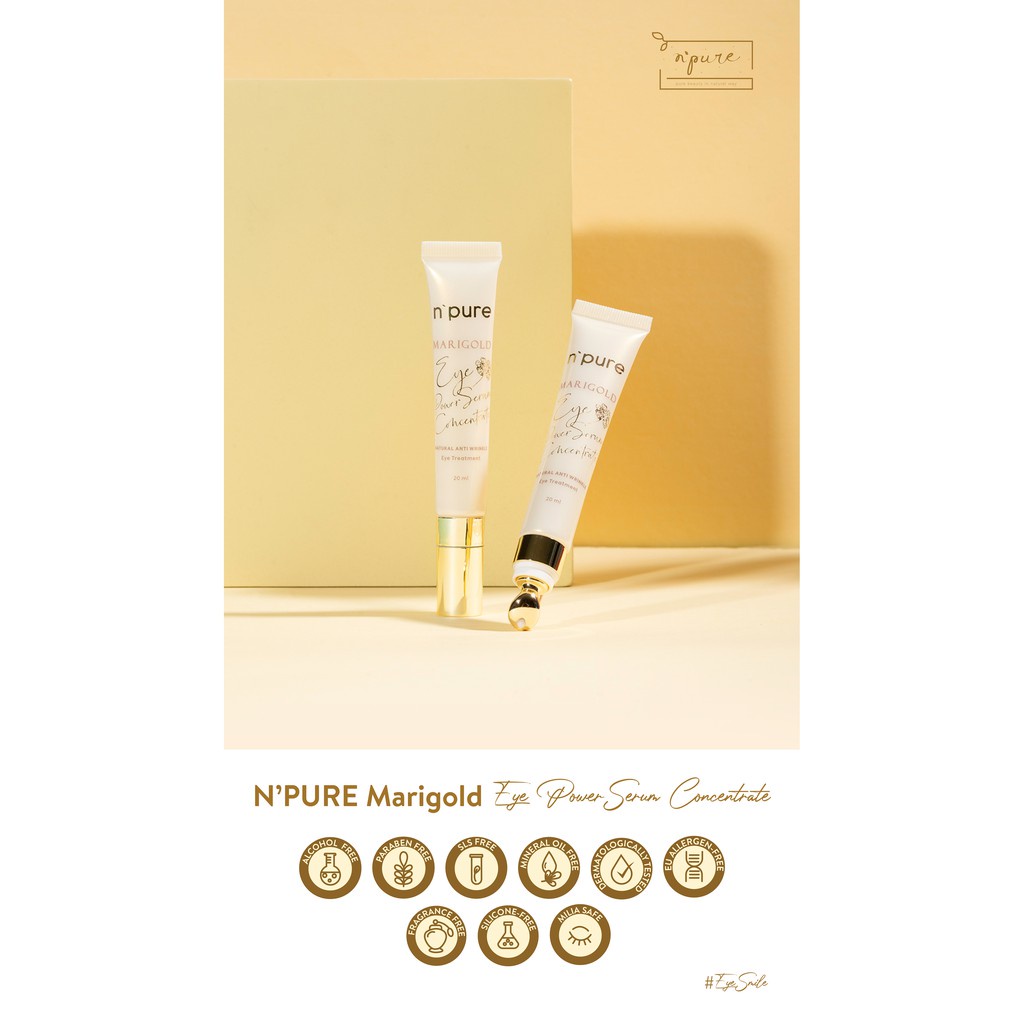 NPURE Eye Power Serum Concentrate Marigold Series (Anti Aging Series)