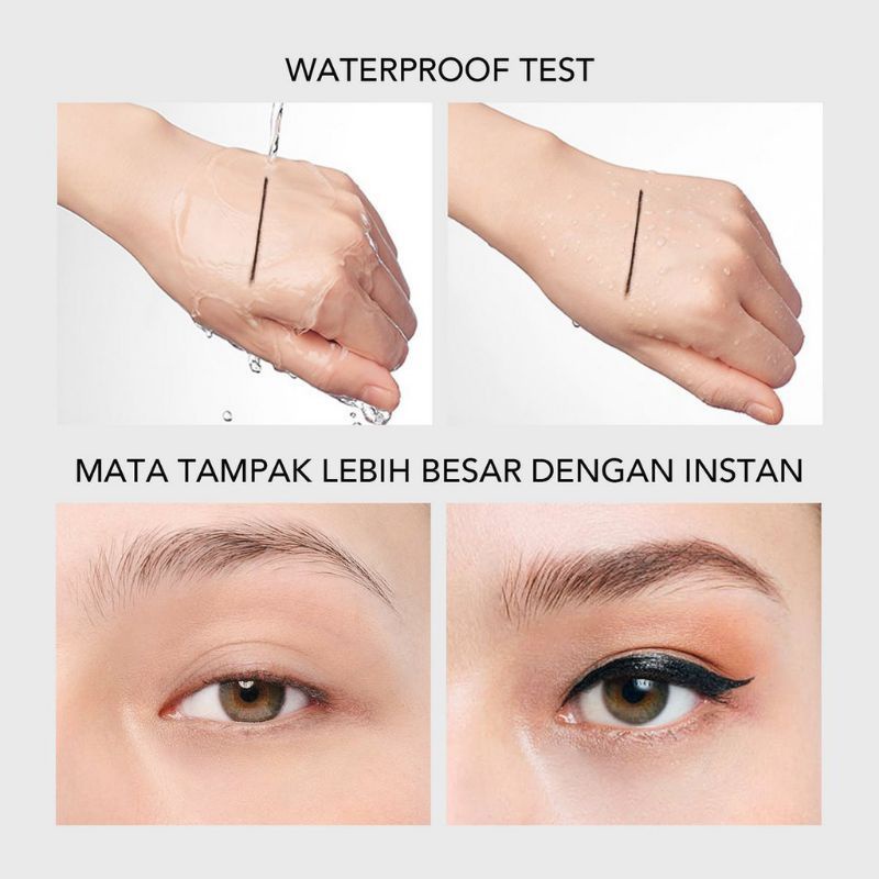 (GOSEND/COD) YOU STAY ALL DAY PEN EYELINER / Express On Point Eyeliner Black (TAHAN HINGGA 24 JAM)