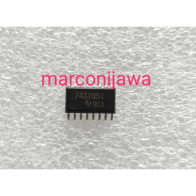 74S1051 ic smd tempel