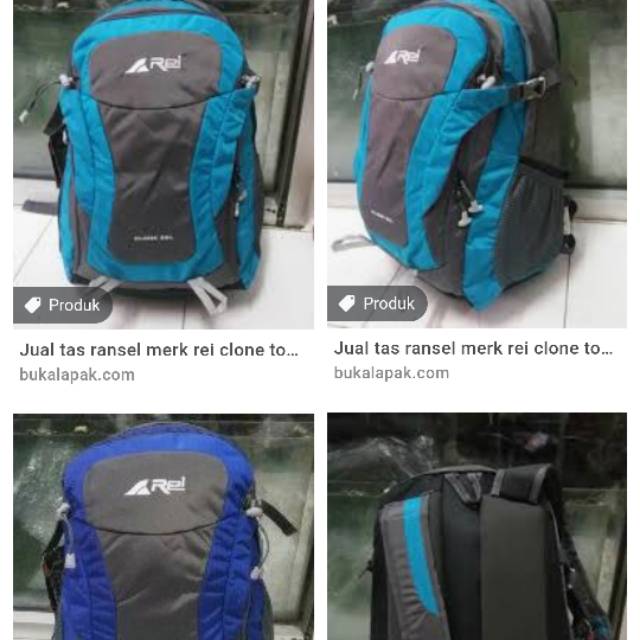 Preloved second tas ransel backpack Rei Arei Clone 25L