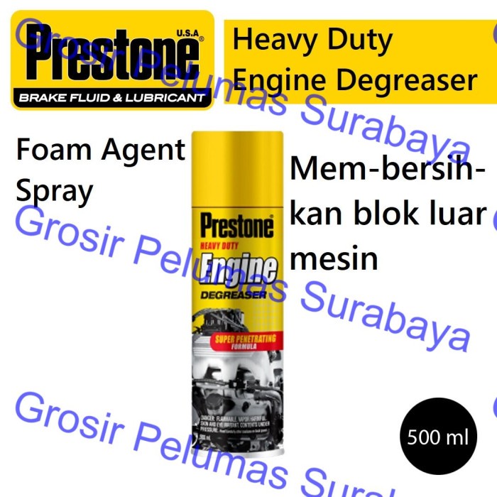 READY MURAH Cleaner blok mesin - PRESTONE heavy duty Engine Degreaser Instant