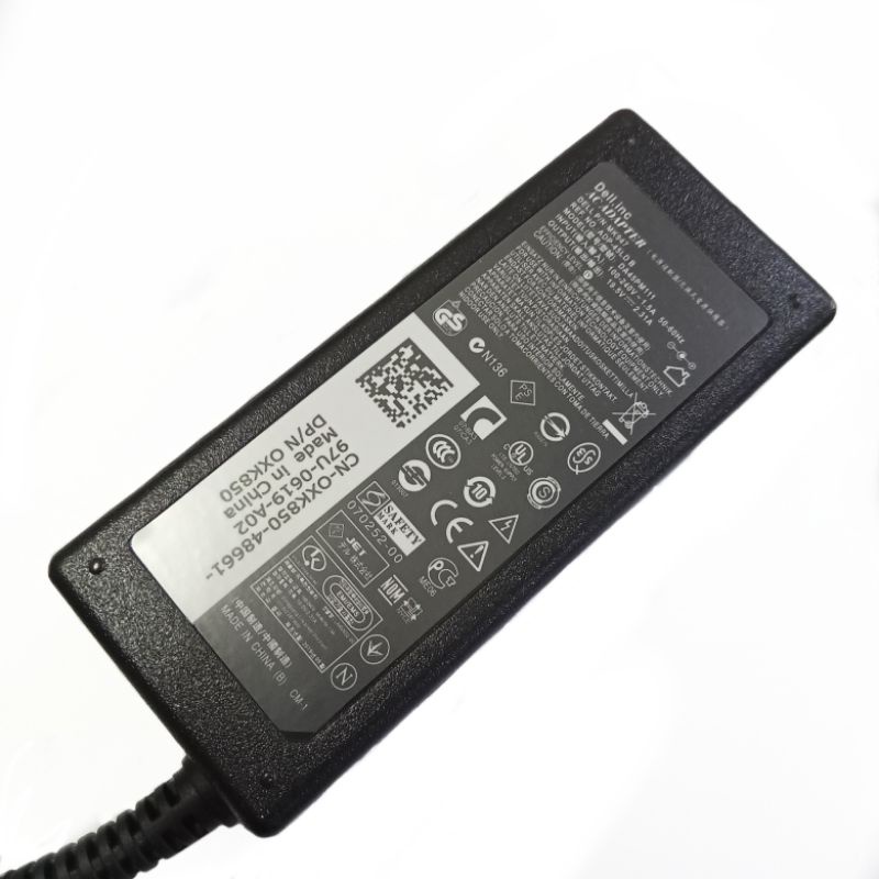 Adaptor Charger DELL Inspiron 14 3473 3476 3480 3481 3482 3490 3493 3451 3452 3458 3459 19.5V 3.34A