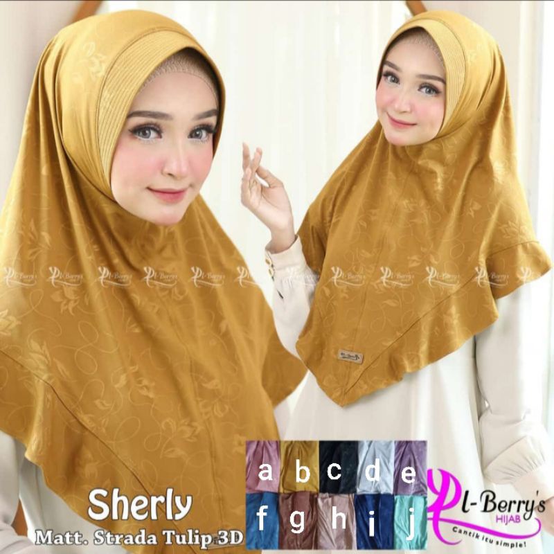 JILBAB INSTAN SHERLY // EL BERRYS HIJAB //KERUDUNG MURAH