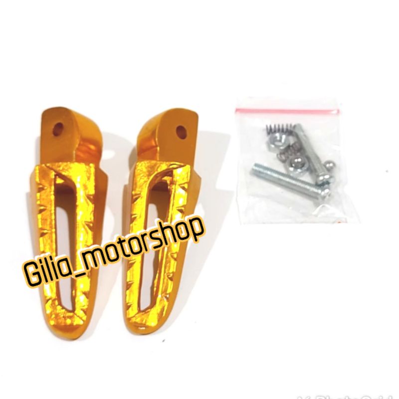 Foot Step Belakang Cnc Vario Beat Spacy Revo Scoopy Honda full cnc