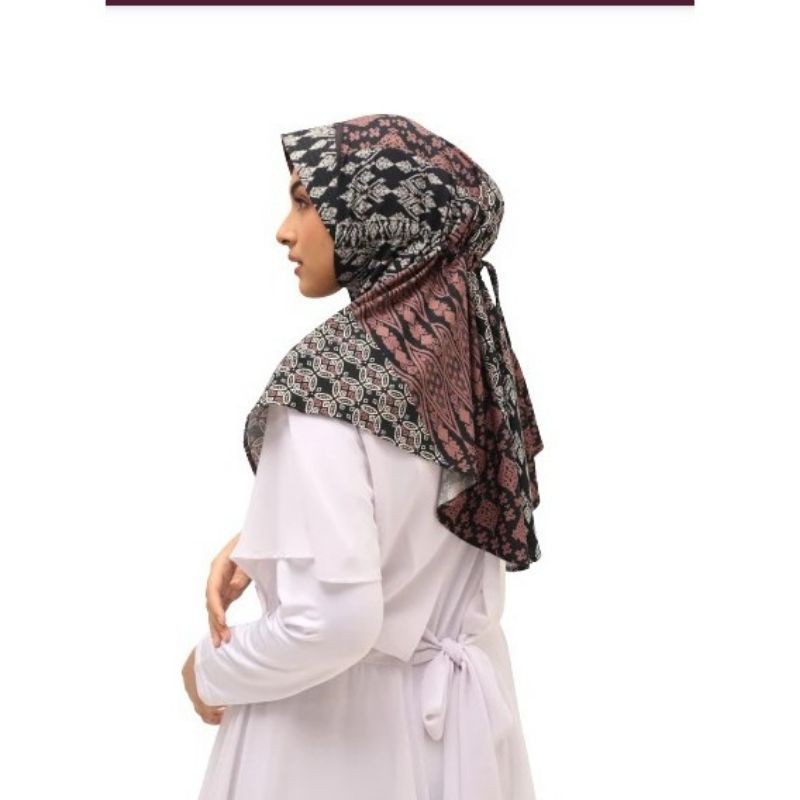 Jilbab Instan Bergo Motif Sahara Dumaya Arunika Elzatta
